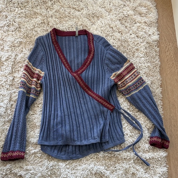 Hanna Andersson Sweaters - Hanna Andersson Nordic Fair Isle Wrap Sweater